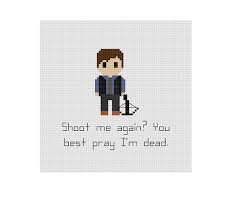 Cross stitch kits cross stitch patterns free patterns fiber. Daryl Twd Quotes Quotesgram