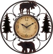 We offer lakeside cabins perfect for families to rent. Wildlife Wire Clock Cabelas Cabin Decor Rustic Cabin Decor Cabin Living Room