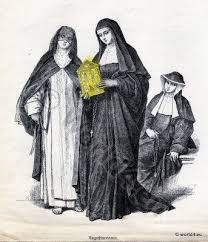 Habit Of Augustinian Nuns Who Live By The Rule Of St Augustine Of Hippo Nuns Habits Nun Costume Nun Outfit