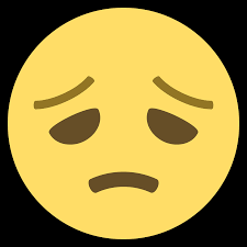 Things did not go according to plan for this emoji, but the damage is done and it is time to move on. Disappointed Face Emoji Clipart Free Download Transparent Png Creazilla