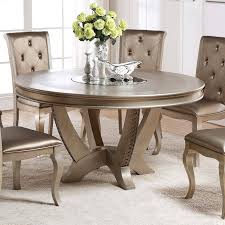 Harald gray oak dining table: Buy Crown Mark 2166 Mina Dining Sets 7 Pcs In Champagne Gold Finish Faux Leather Online