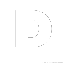 We have tried to cover most of the english alphabets in the below collection. Big Letter Printable Stencils A To Z Free Printable Stencils