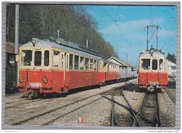 Waldenburgerbahn Schwerer Guterzug Nach Der Einfahrt In Waldenburg Und Triebwagen Bahn Railway Trains Swiss Railways Electric Train Public Transport