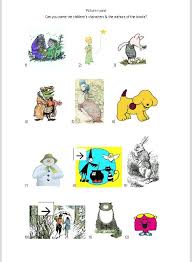 Children S Book Character Quiz Childrens Book Characters Book Themed Party Character Printables