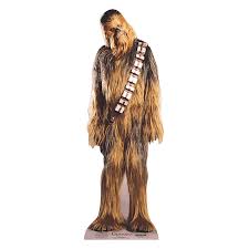 Star Wars Chewbacca Mini Cardboard Cut Out Iwoot Uk