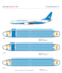 737 800 Seating Chart Seat Map Boeing 737 800 Westjet Best