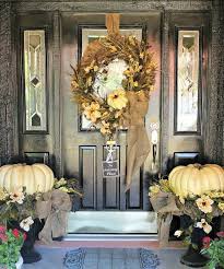Ideen Zur Dekoration Im Herbst Und Weihnachtszeit Fur Garten Und Haus Zur Gestaltung Dekorieren Inspiration Fall Front Porch Decor Fall Decor Fall Front Door