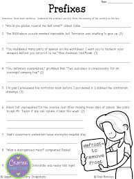 Free Prefixes Worksheet This Ebook Contains This Freebie Plus Twelve More Free Language Act Language Resources Root Words Third Grade Language Arts Activities