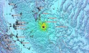 The epicenter was near the chinese border between the capital city of kathmandu and mount everest. Magnitude 6 Earthquake Near California Nevada Border Felt Hundreds Of Miles Away