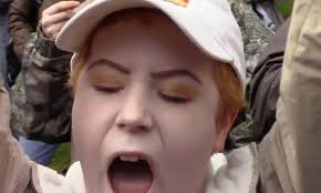 About that March 4 Trump 'Screamer Girl' ...