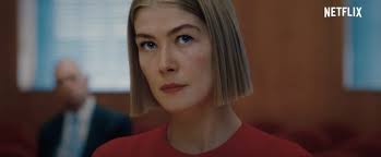 Rosamund pike, in killer suits and a bob so precise it looks like. Jaqce8db74aozm