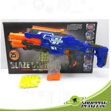Nerf n strike elite strongarm toy blaster with rotating barrel, slam fire, and 6 official nerf… Nerf Guns Price In Pakistan For Kids Available For Sale