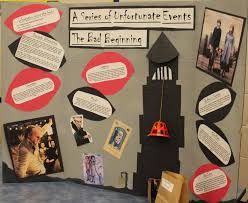 The Bad Beginning Reading Fair Project Middle School Family Night Judging Eastside Middle School Fair Projects Reading Fair Science Projects