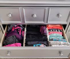 Large dresser with deep drawers, description: How To Organize Dresser Drawers Polished Habitat