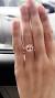 Rose Gold Vintage Cushion Cut Engagement Rings
