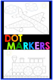 Dot Marker Activities Transportation Do A Dot Printables Dot Marker Activities Transportation Activities Dot Markers