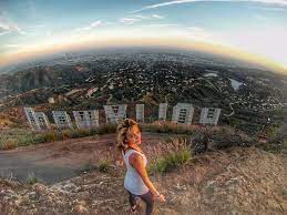 How To Do The Hollywood Sign Hike And Photo Tips My Life S A Movie Hollywood Sign Hike Hollywood Hike Hollywood Sign