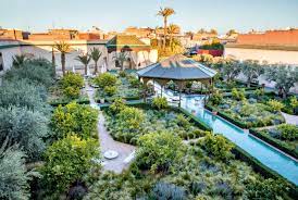 Ein toller blick nicht nur aus der stadt marrakesch. Le Jardin Secret In Marrakesch Ad