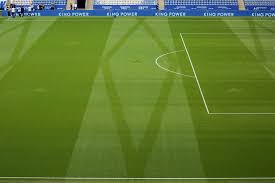 The leicester city groundsman is at it again. Fans Call For Leicester City S Groundsman To Be Knighted After Amazing Champions Pitch Design Mirror Online
