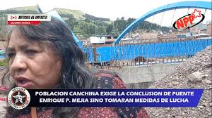ATENCION #SICUANI Exigen a Werner Salcedo quien estara el martes 21 de  enero en la ciudad de Sicuani la conclusion del Puente Enrique P Mejía,  caso...