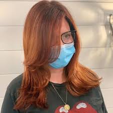 Hairdressing salon in bellingham, massachusetts. Halo Beauty Salon Hair And Pmu On Instagram Cinnamon Girl Halo Halobeautysalon Bellinghamma Bellingham Well In 2021 Halo Beauty Shades Of Red Hair Hair Salon