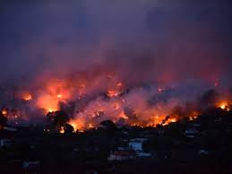 Des migrants sont assis à l'intérieur du camp de moria incendié sur l'île grecque de lesbos le 9 #французский язык в новостях. Violents Incendies Autour D Athenes Au Moins 60 Morts A Deplorer Sciences Et Avenir