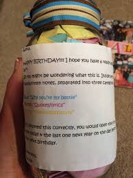 Birthday Present Ideas For Your Best Friend A Cute Idea For A Birthday Gift For Your Best Friend Or Boy Girlfriend I Made It For My Best Friend Cute Best Friend Gifts Girlfriend Gifts Cute Birthday Gift