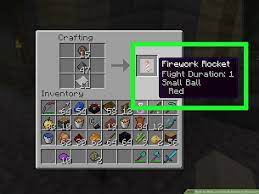 Maybe you would like to learn more about one of these? How To Make A Firework Rocket In Minecraft With Pictures