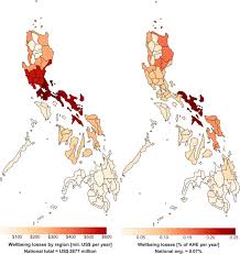 The philippine institute of volcanology and seismology (phivolcs) initially reported an earthquake of magnitude 5.7 striking at 17:11 pst with an epicenter two kilometers n 28° e of castillejos, zambales.the report was later revised to an earthquake of magnitude 6.1 with epicenter 18 kilometers n 58° e of castillejos. Measuring Natural Risks In The Philippines Socioeconomic Resilience And Wellbeing Losses Springerlink