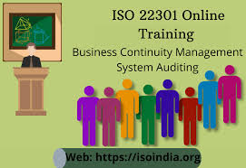 Iso 22301 Lead Auditor Training In 2020 Online Training Business Training Certificate Business Continuity