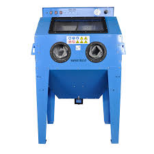 Blast cabinets can be used to blast clean relatively small substrates of surface rust and contaminants in a dust free environmentally friendly manner. Sandblast Machine Sandblaster Type 350l With Extraction 793 99