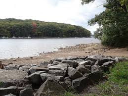Depths based on normal summer pool elevation of 810.5 ft fluctuating lake levels and alteration of the lake bottom. Deep Creek Lake