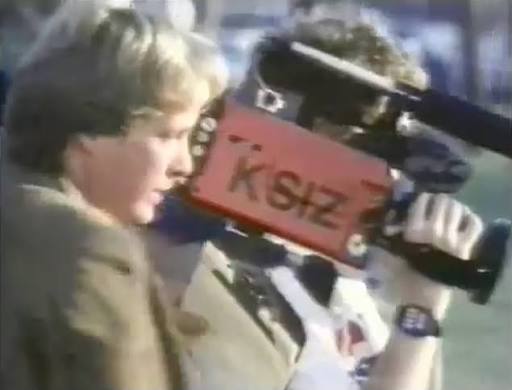 Behind the scenes of A Minor Miracle movie as a TV news cameraperson