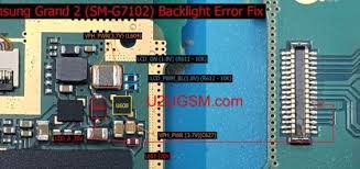 Samsung Galaxy Grand 2 Duos G7102 Display Light Solution Screen Repair Cell Phone Screen Samsung Galaxy