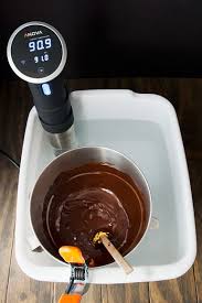 Sous Vide Tempering Chocolate Technique Use Real Butter How To Temper Chocolate Sous Vide Dessert Sous Vide Recipes