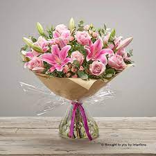 Bouquets to pinsk in 48 hrs. Happy Birthday Pink Pop Hand Tied Buy Online Or Call 353 61 413670