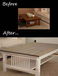 A Cheap And Easy Way To Transform A Mission Style Coffee Table Coffee Table Redo Mission Style Furniture Mission Furniture