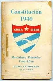 Cuba🇨🇺La Constitución del 40, conocida así porque se firmó el 1 de julio de 1940, estuvo llena de simbolismos desde su surgimiento. De hecho, se escogió a Guáimaro como sitio de su