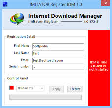 Register your internet download manager free forever with step by step detailed methods. Download Imitator Register Idm 1 0