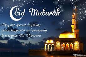 Select lighter colored cardstock paper if you're using a black inked pen to write text. Make Eid Mubarak Cards For Friends And Relatives