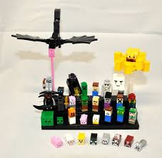 Minecraft Inspired Custom Lego Mini Mob Minifigures By 3direction Lego Minecraft Minecraft Toys Custom Lego