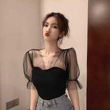🇰🇷Korean style/ sexy knit top, Women's Fashion, Tops, Sleeveless on  Carousell