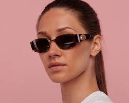 Vintage Sunglasses 80s. Metal oval sunglasses unisex original vintage  eyewear