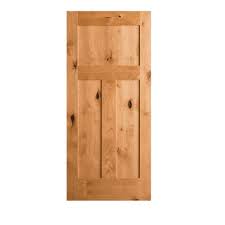 Doors for builders is a leading provider of beautiful wood entry doors, front doors and exterior doors and an industry pioneer in specialty custom entry doors and custom interior doors. Krosswood Doors 28 In X 80 In Krosswood Craftsman 3 Panel Shaker Solid Wood Core Rustic Knotty Alder Interior Door Slab Kw 325 2468 Slb The Home Depot