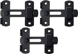 A lock which by reversing the latch bolt, may be used by either hand door (left or right). Set Of 3 Black Flip Latch Gate Latches Stainless Steel Sliding Safety Door Bolt Latch Lock For Gate Cabinet Buy Set Of 3 Black Flip Latch Gate Latches Stainless Steel Sliding Safety Door