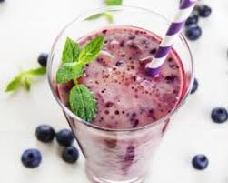 Recette De Smoothie Glace Au Sorbet Myrtilles Pour Gouter A Moins De 100 Calories Recette Moins De 100 Calories 100 Calories Smoothie Fruit