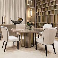 We carry fabric and leather texture modern and contemporary chairs in color black, white, espresso, wenge, beige and others. Luxury Italian Designer Dining Table And Chairs Set Juliettes Interiors