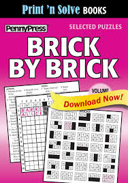 Fully customize with your vocabulary; Puzzle Books Print N Solve Penny Dell Puzzles