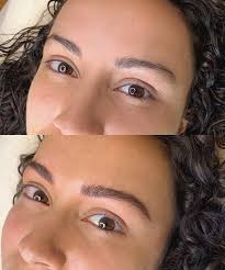 Naked brows 😇 thanks to the actual queen @thirdeyestudio_ who absolutely  kills the micro-blading game. I was so scared to do this and I can not  recommend her enough. The photos DO