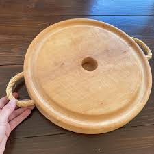 Large Lazy Susan Solid Wood